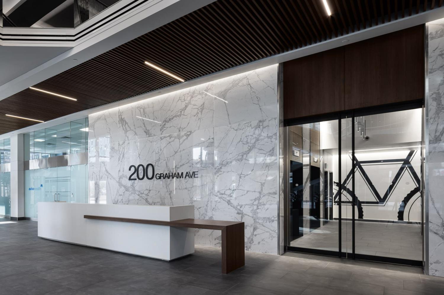 200 Graham Avenue&nbsp;– Lobby Renovation